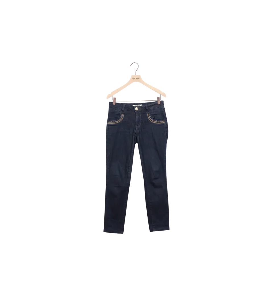 Mos Mosh MMNaomi Inca Jeans 25 Dark Blue Secondhand