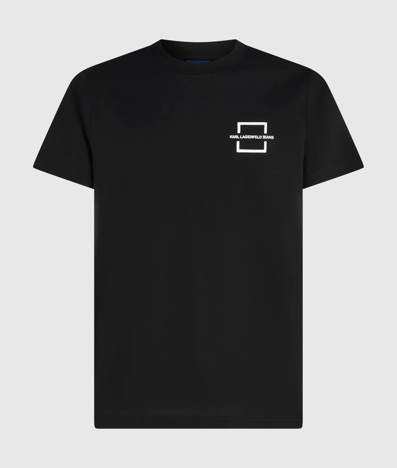 Karl Lagerfeld KLJ Box Logo T-Shirt Slim Fit Cotton
