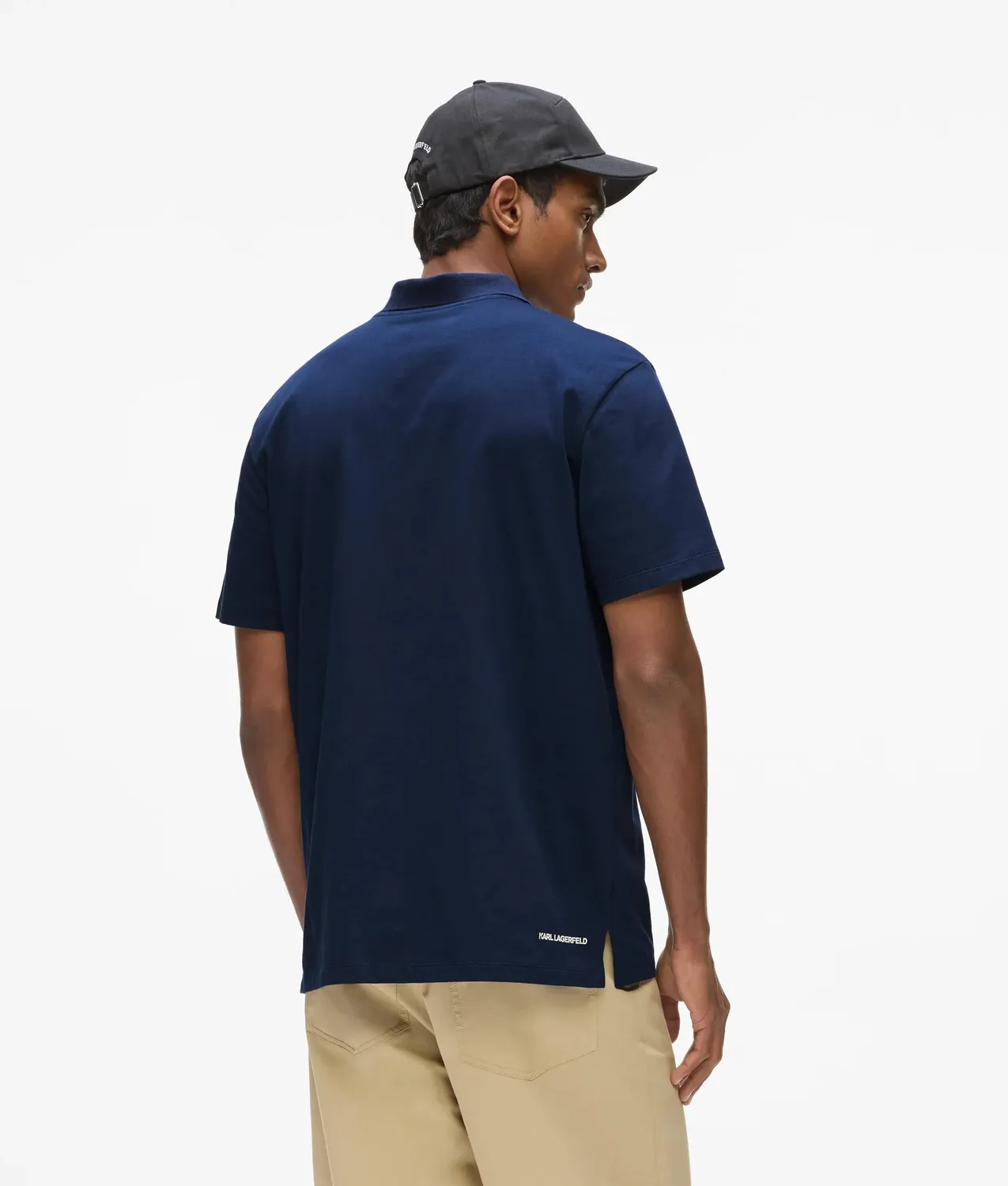 Karl Lagerfeld Ikon Polo Jersey Bio-Baumwolle