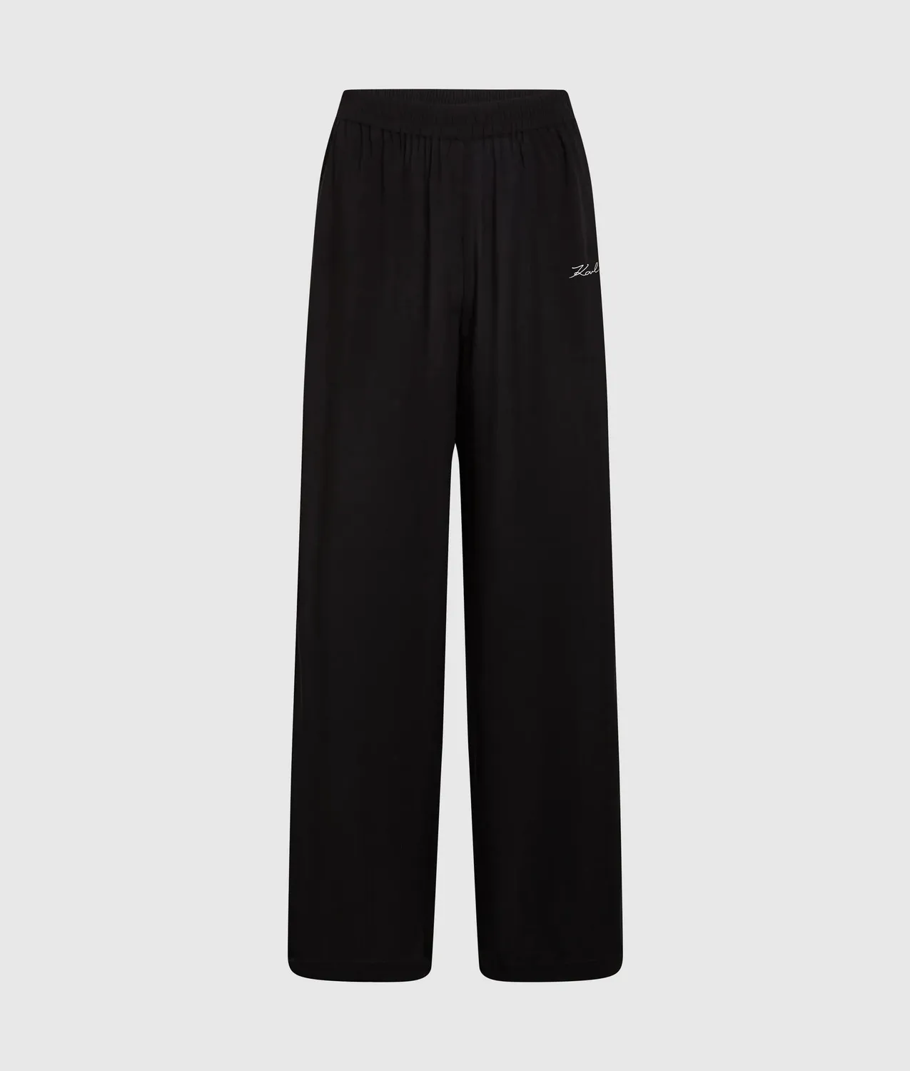 Karl Lagerfeld Signature Beach-Hose weites Bein