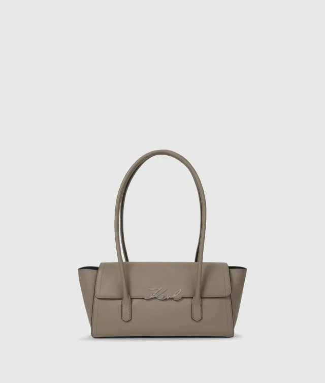 Karl Lagerfeld K/Signature Schultertasche Leder