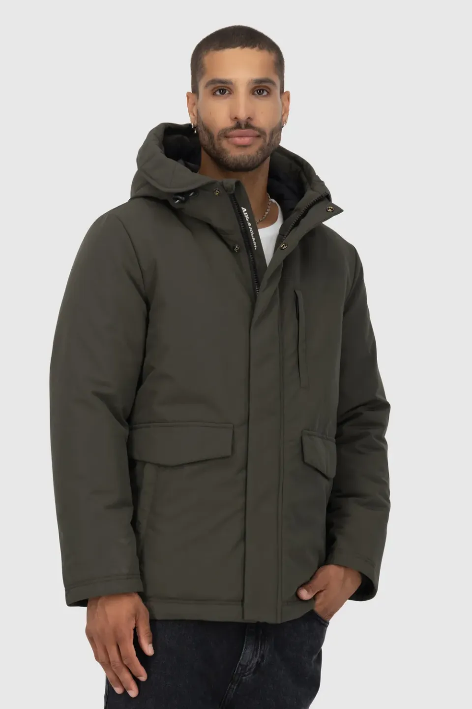 Alife & Kickin NilasAK A Jacke Schwarz wasserabweisend