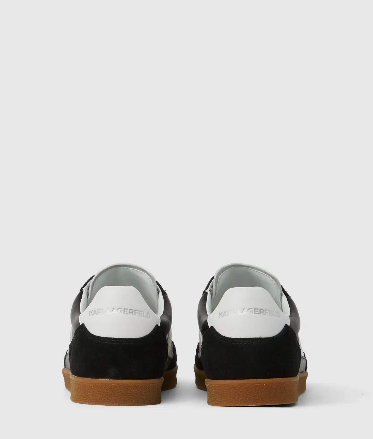 Karl Lagerfeld KL Jeans Kandidate Sneaker Leder weiß