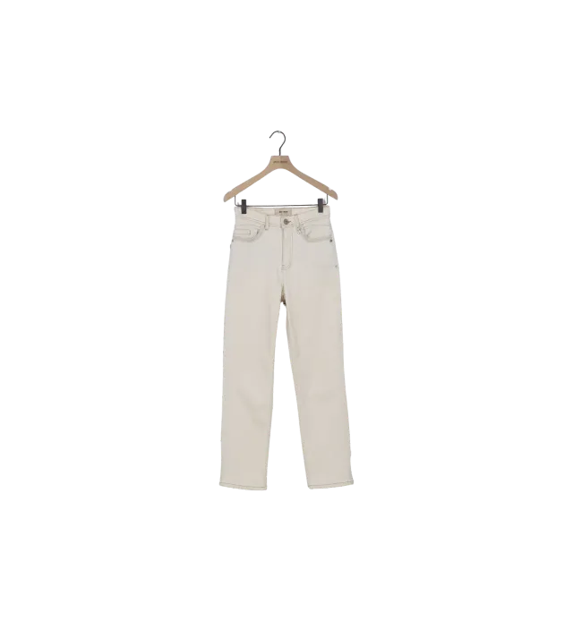Mos Mosh MMVerti Natural Jeans 27 Ankle Nature Straight