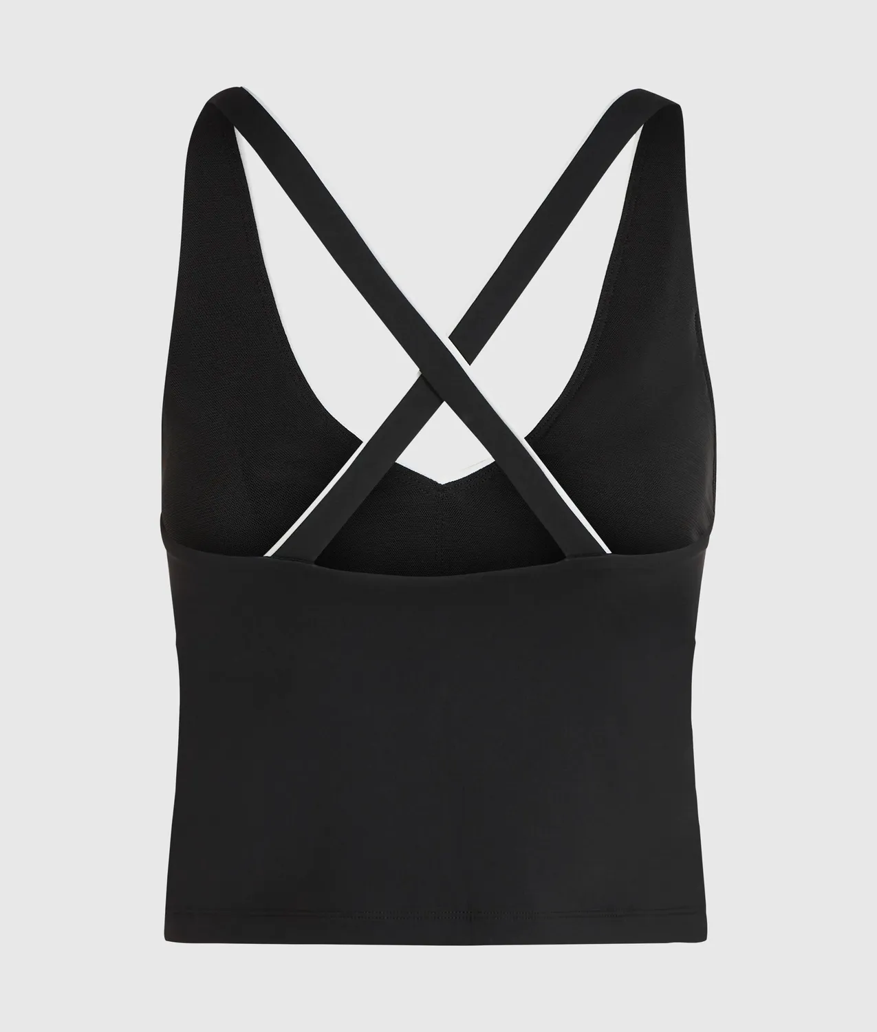 Karl Lagerfeld Contrast Piping Tank Top V-Ausschnitt