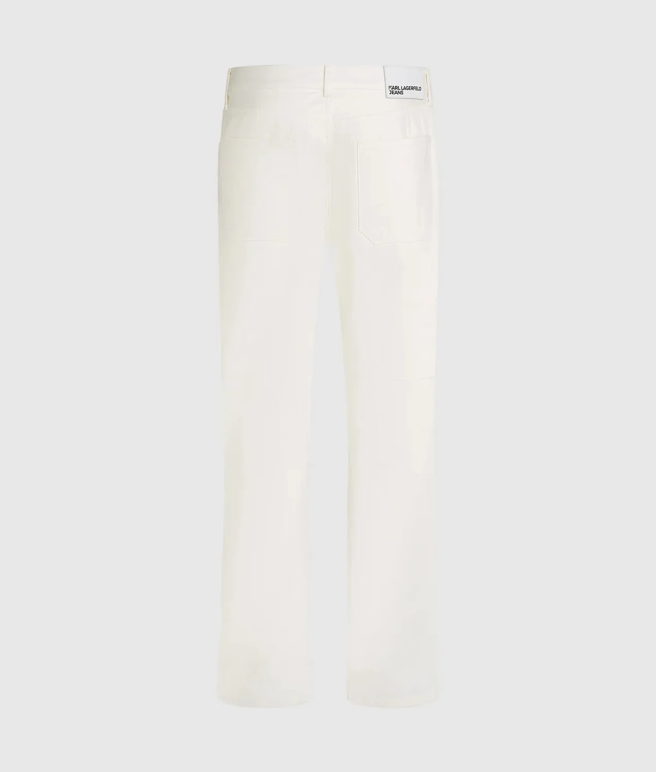 Karl Lagerfeld Jeans Carpenter Jeans weiß gerader Schnitt