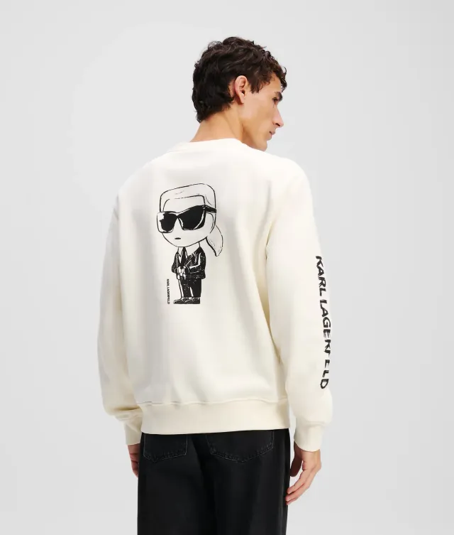 Karl Lagerfeld Ikon Sweatshirt IKON Backprint Baumwolle