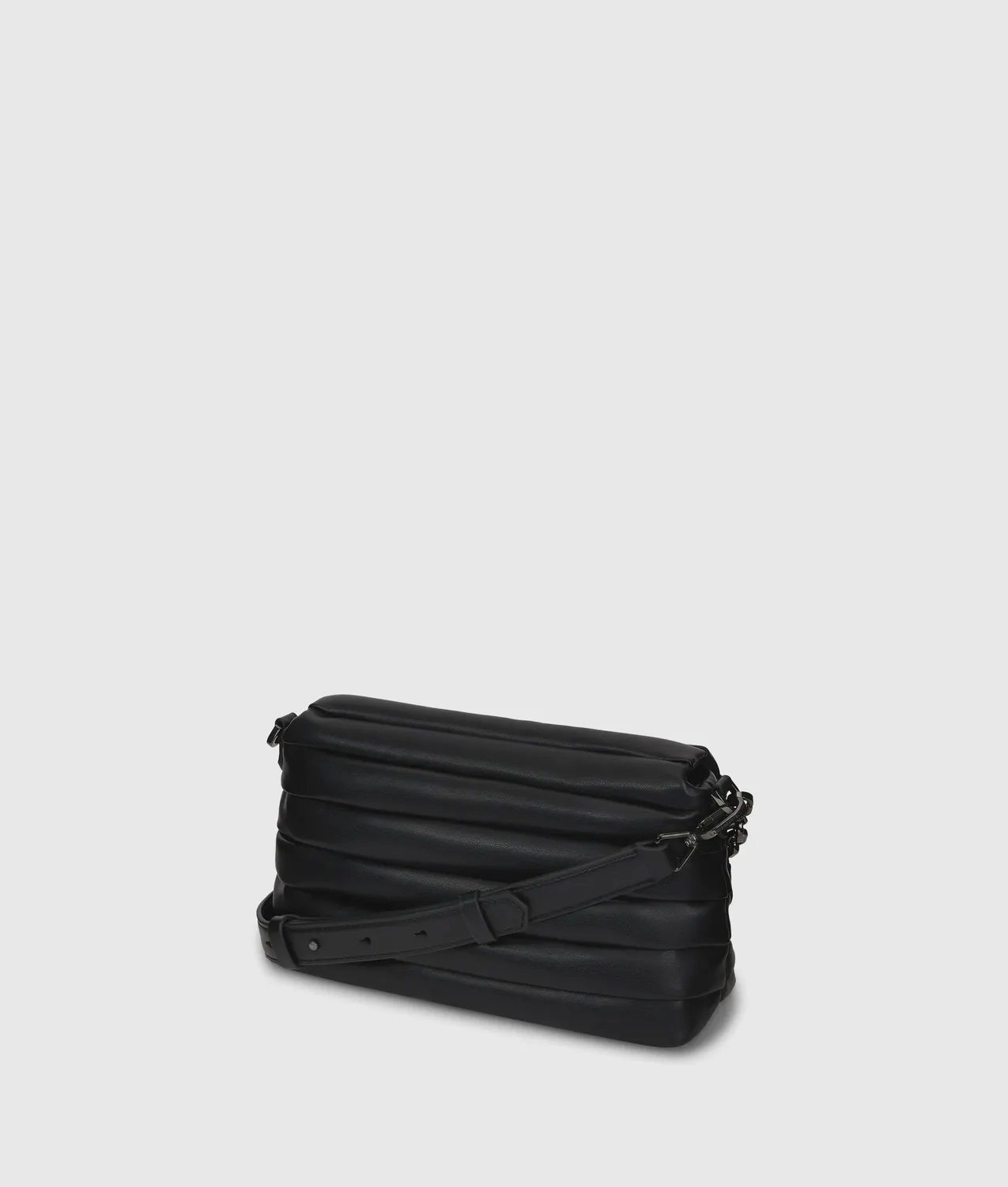 Karl Lagerfeld K/Essential Plie Chain Crossbody gesteppt