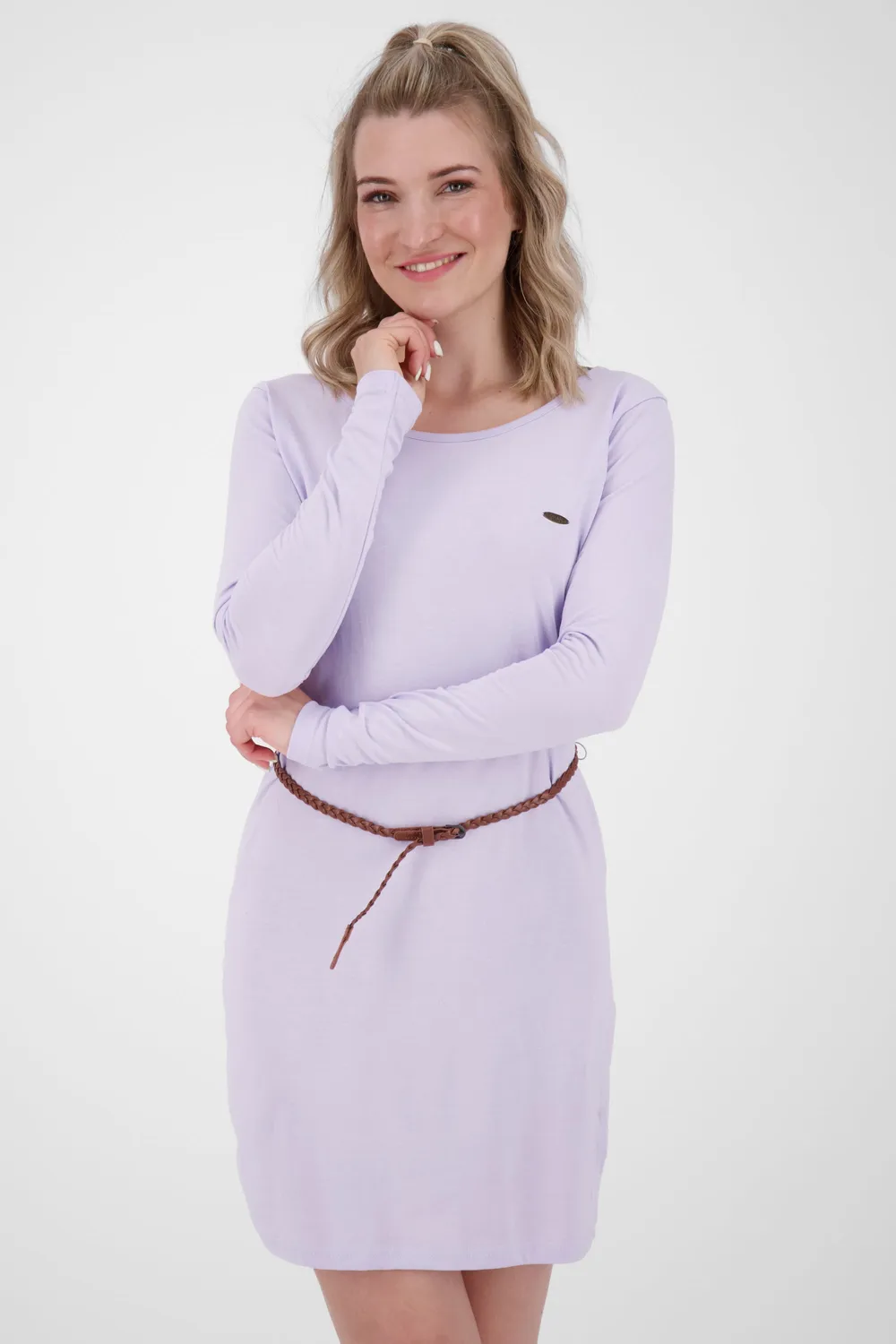 Alife & Kickin EllinAK A Langarmkleid Violett
