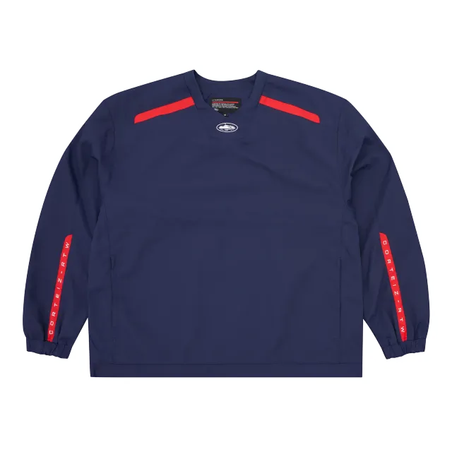 Corteiz Rossa Windbreaker Windjacke Navy leicht