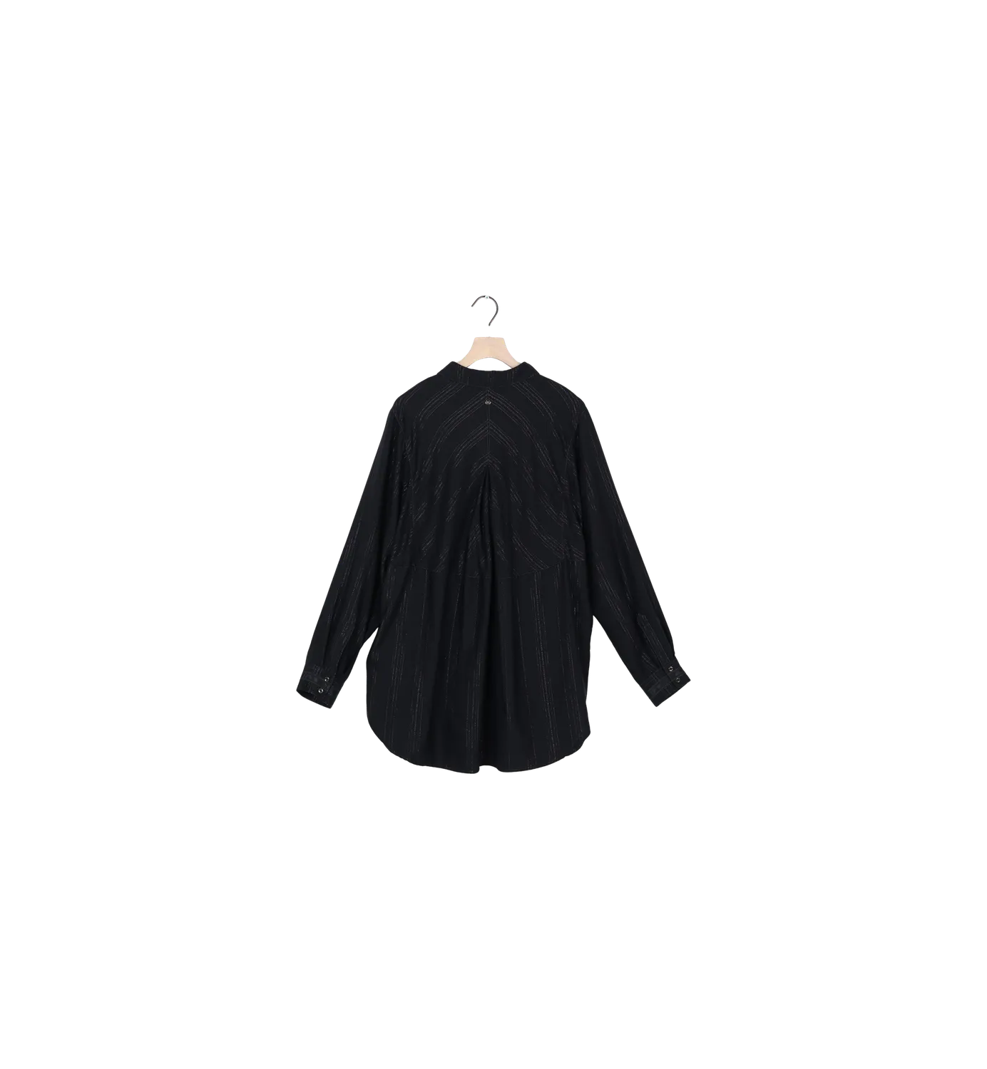 Mos Mosh ReLoved MMEnola Hemd Schwarz L Oversize