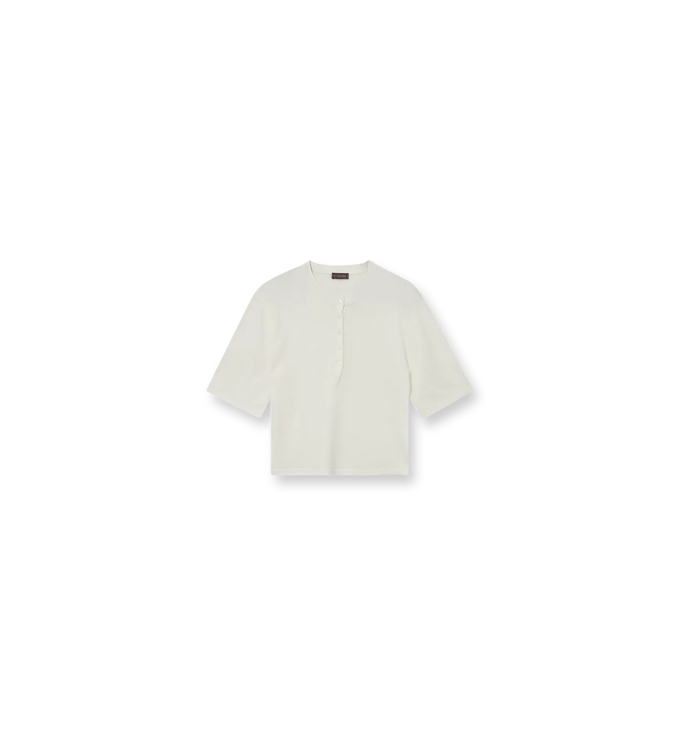 Mos Mosh MMHSuave Linen T-Shirt Weiß Reines Leinen