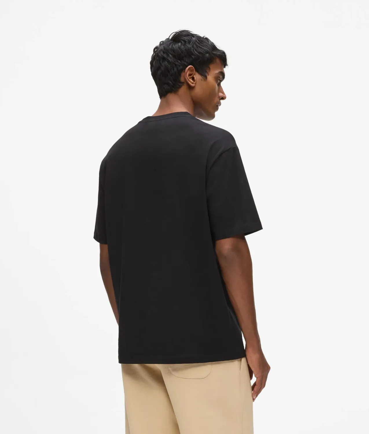 Karl Lagerfeld Tonal Karl Print T-Shirt Herren Oversize Porträt