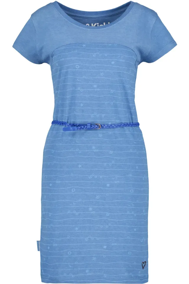 Alife & Kickin ClariceAK Kleid Blau Streifen Retro