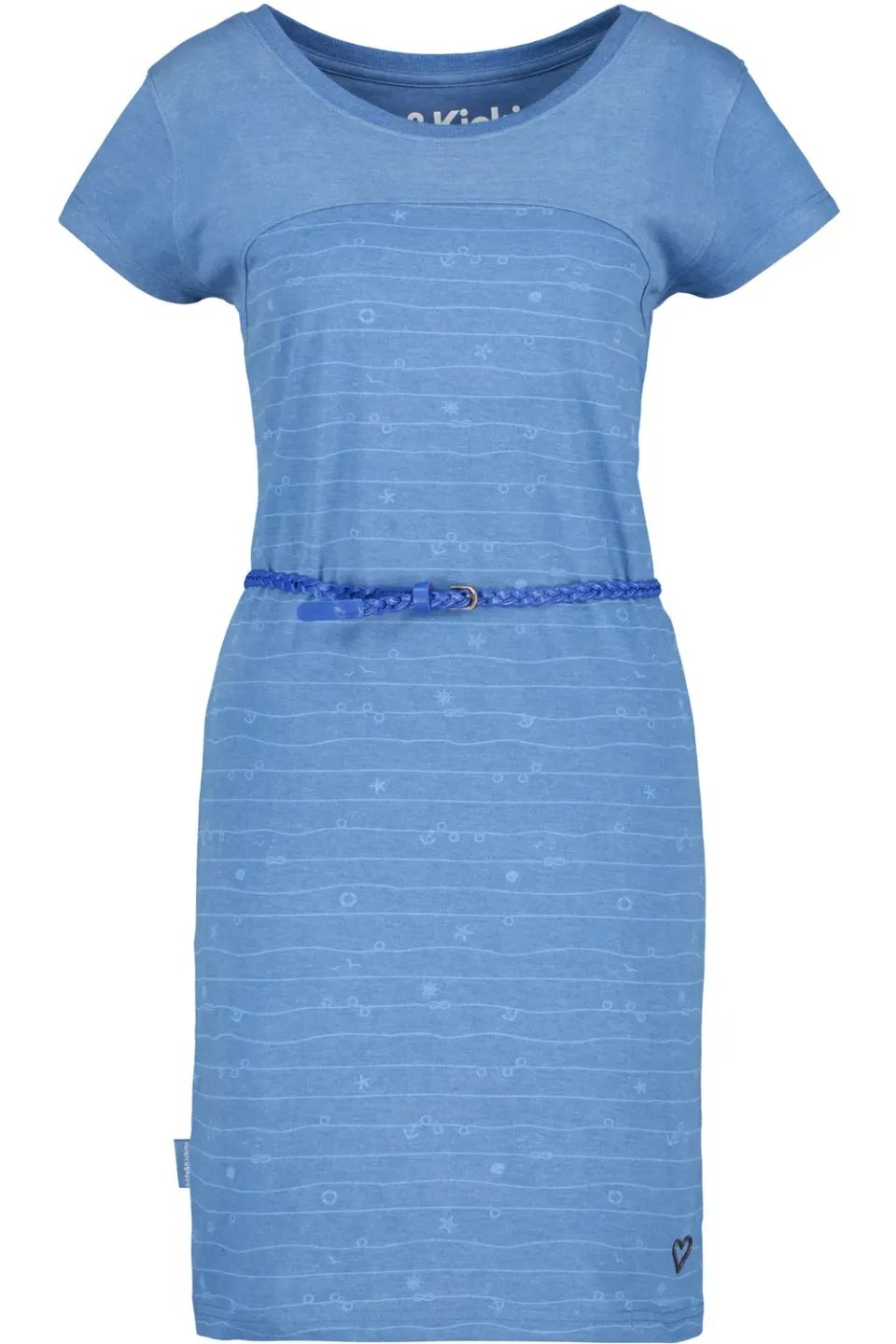 Alife & Kickin ClariceAK Kleid Blau Streifen Retro