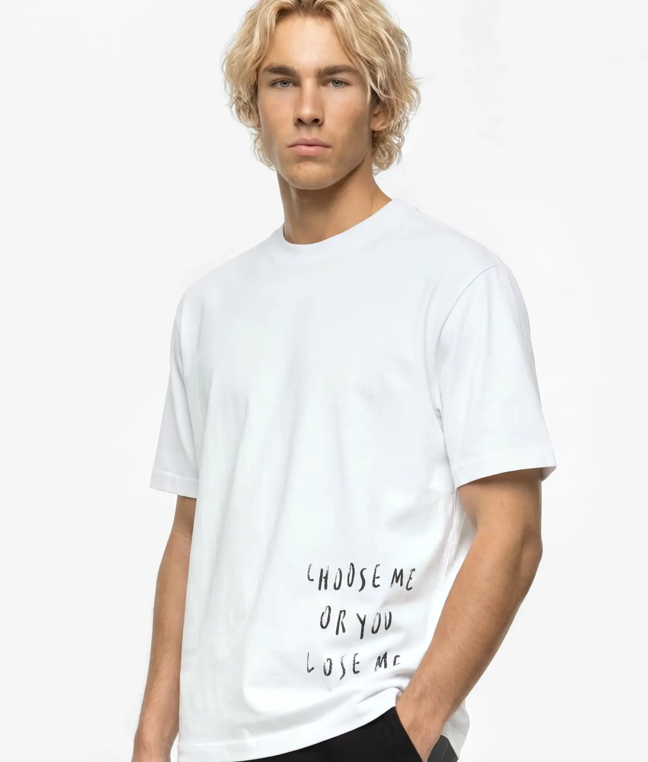 Karl Lagerfeld KL Jeans Terzini Boxy T-Shirt Baumwolle