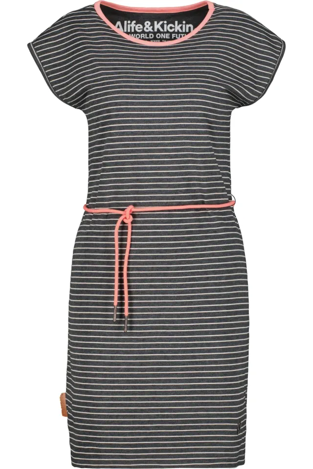 Alife & Kickin EllenAK B Kleid Schwarz Jersey Damen