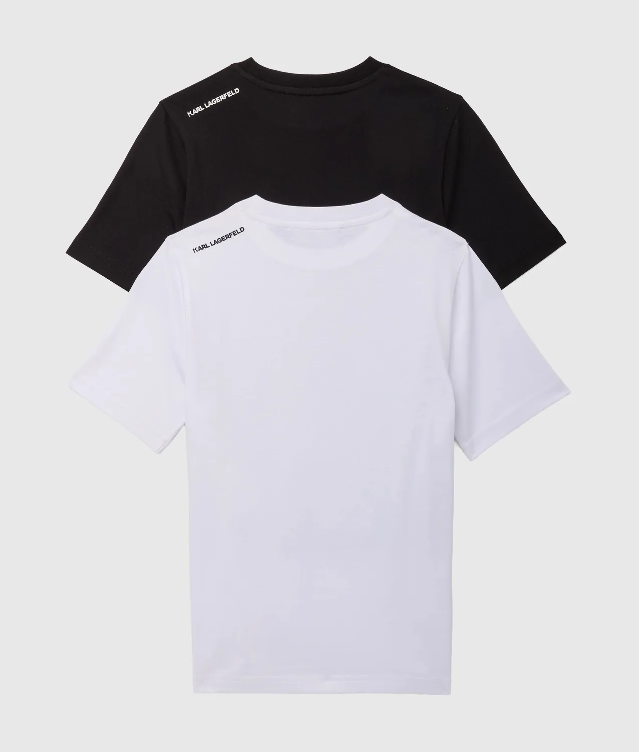Karl Lagerfeld Kids Boys T-Shirts 2er-Pack aus Baumwolle