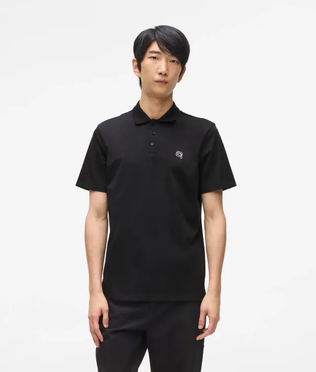 Karl Lagerfeld Ikon Polohemd Bio-Baumwolle XS-XXL