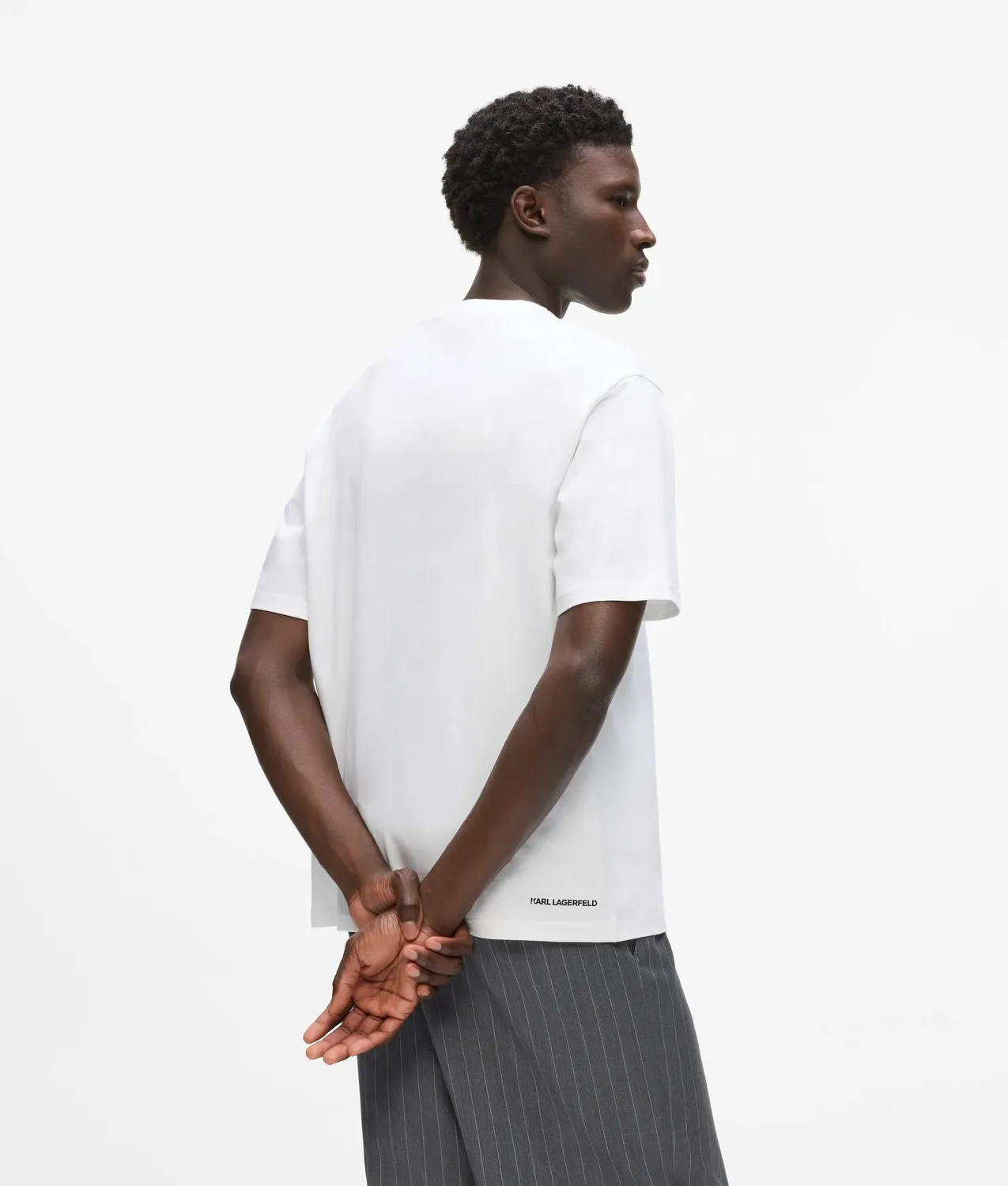 Karl Lagerfeld Maison de Karl Pocket T-Shirt Bio-Baumwolle relaxed