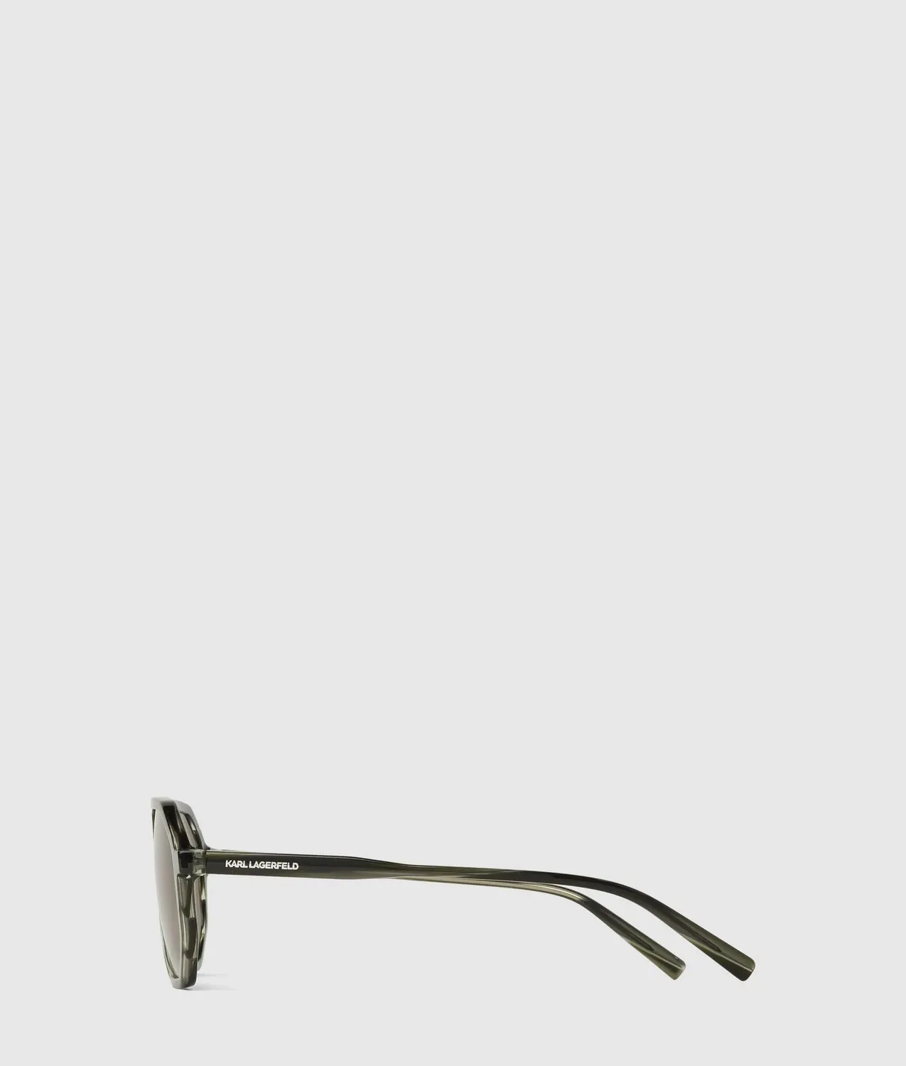 Karl Lagerfeld Slim Navigator Sonnenbrille Schwarz One Size