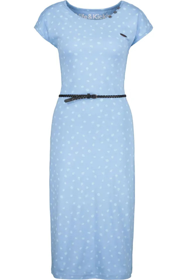 Alife & Kickin MelliAK B Kleid Hellblau Jersey Sommerkleid