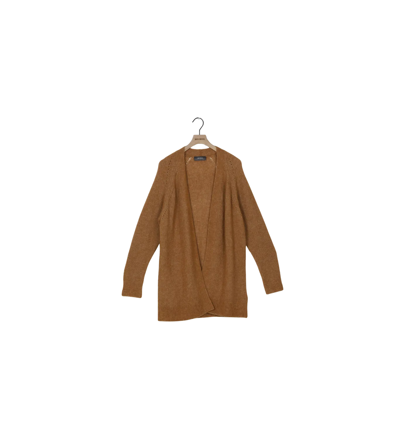 Mos Mosh MMThora Long Cardigan Alpakamix XS Grau