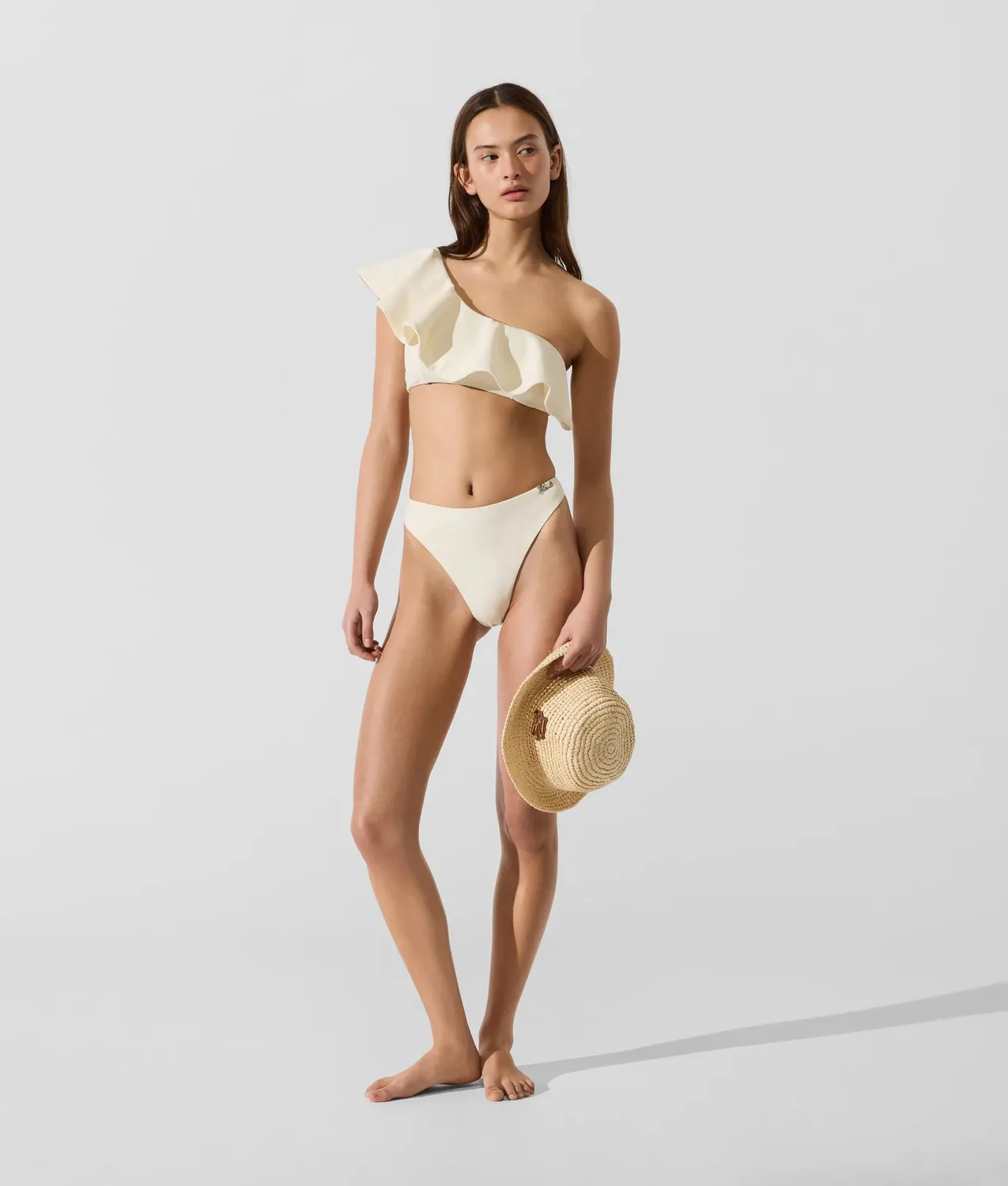 Karl Lagerfeld Signature Bikinitop One-Shoulder