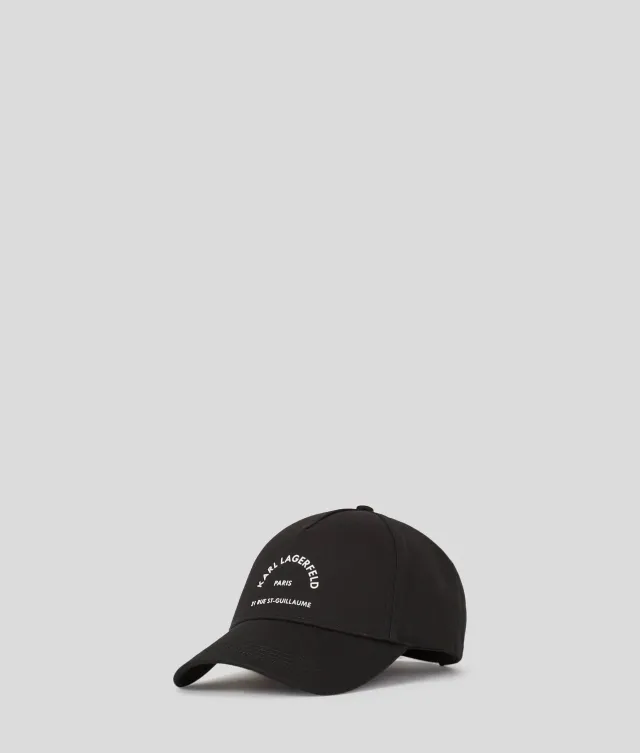 Karl Lagerfeld Rue St-Guillaume Cap Verstellbar Schwarz