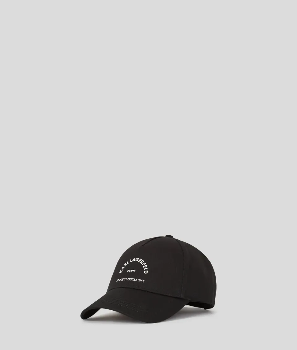 Karl Lagerfeld Rue St-Guillaume Cap Verstellbar Schwarz