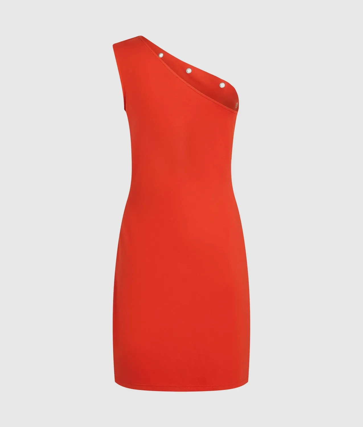 Karl Lagerfeld One-Shoulder Kleid figurbetont