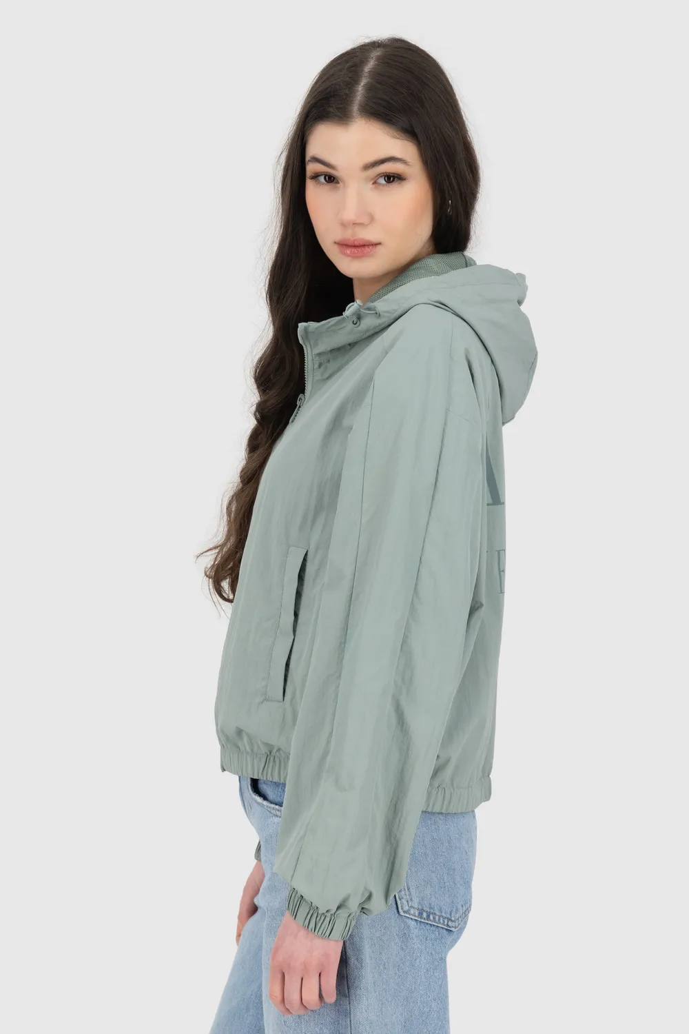 Alife & Kickin JovanaAK A Jacke Hellgrün Nylon vegan