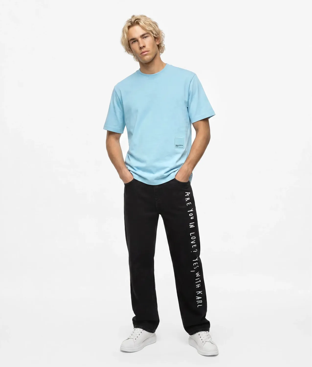 Karl Lagerfeld KLJ X Pietro Terzini T-Shirt relaxed Baumwolle