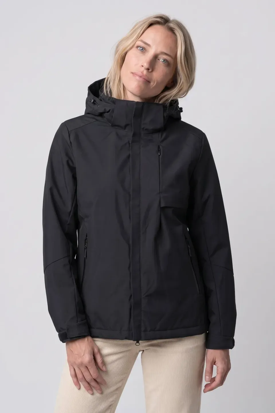 Alife & Kickin ThoraAK A Jacke Winterjacke Midnight Black