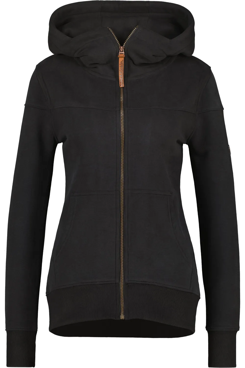 Alife & Kickin IsamiAK A Sweatjacke Schwarz Damen angeraut