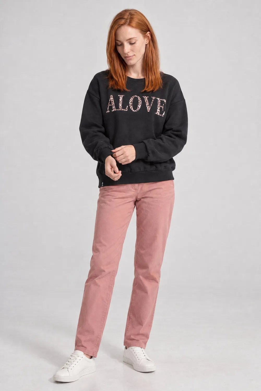 Alife & Kickin ElsaAK P Sweatshirt Schwarz Crewneck