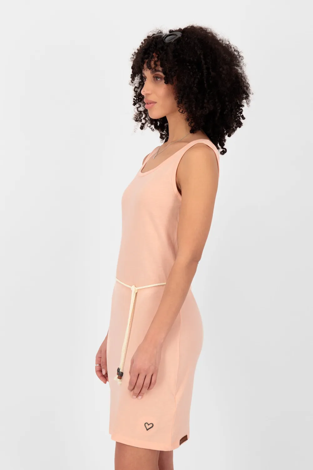 Alife & Kickin JenniferAK A Kleid Rosa ärmellos Sommer