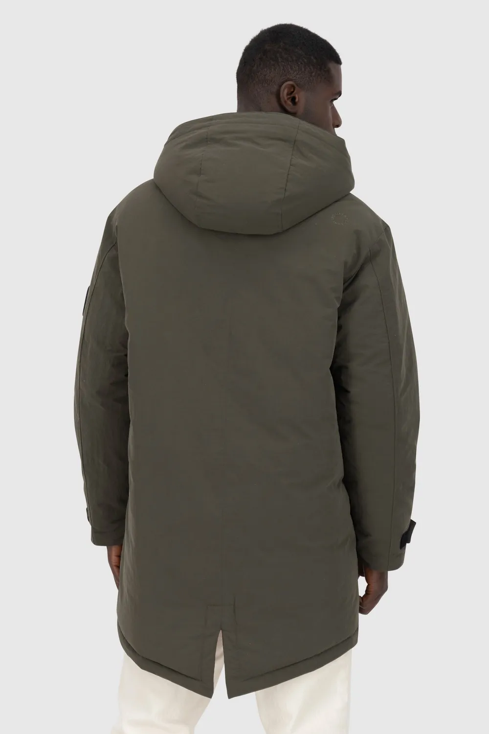 Alife & Kickin NoelAK A Parka Winterjacke Schwarz wattiert
