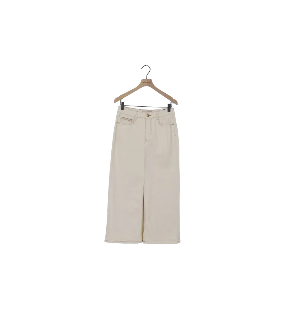 Mos Mosh MMMella Nature Jeansrock Nature 26 Secondhand