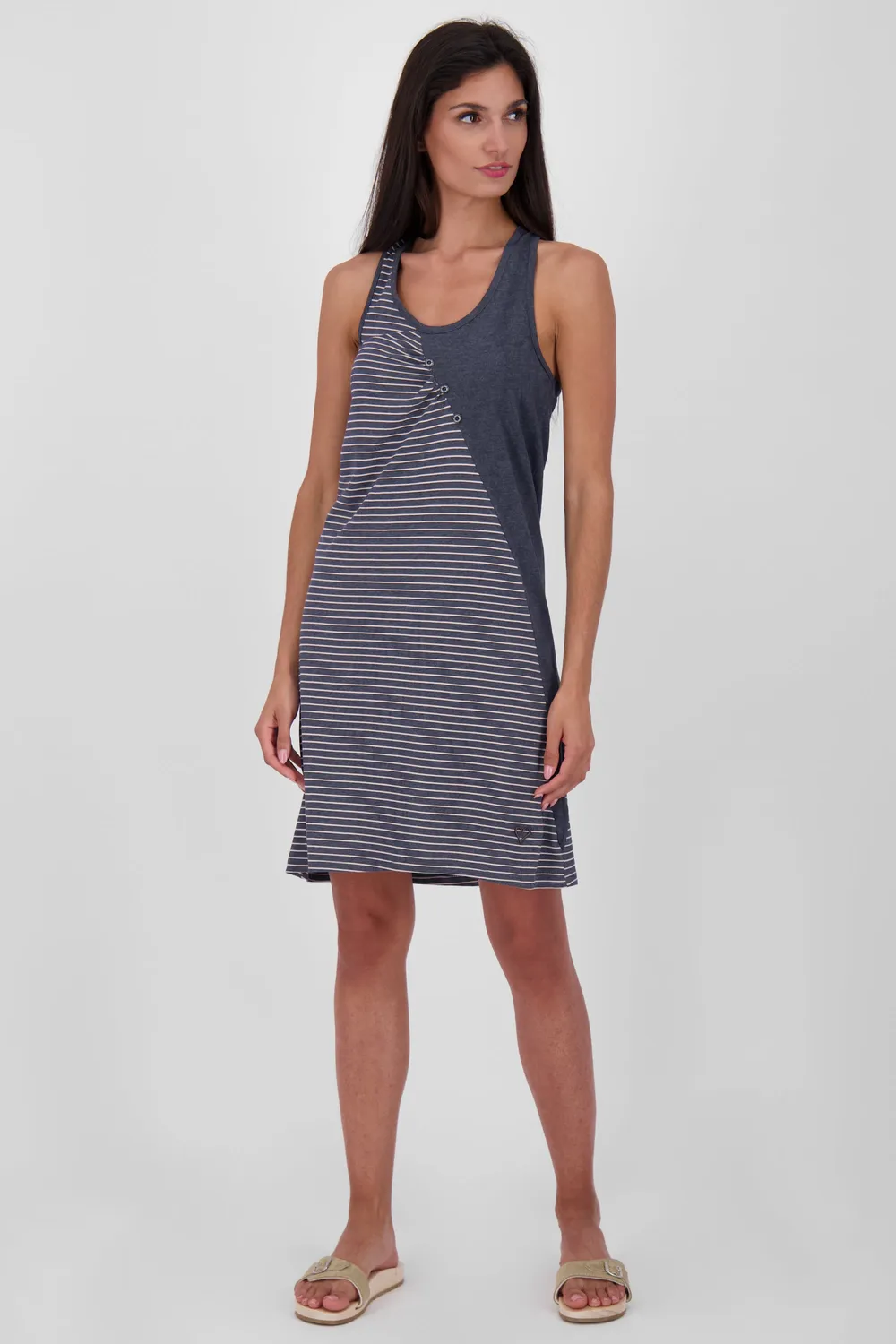 Alife & Kickin CameronAK B Kleid Damen dunkelblau kurz