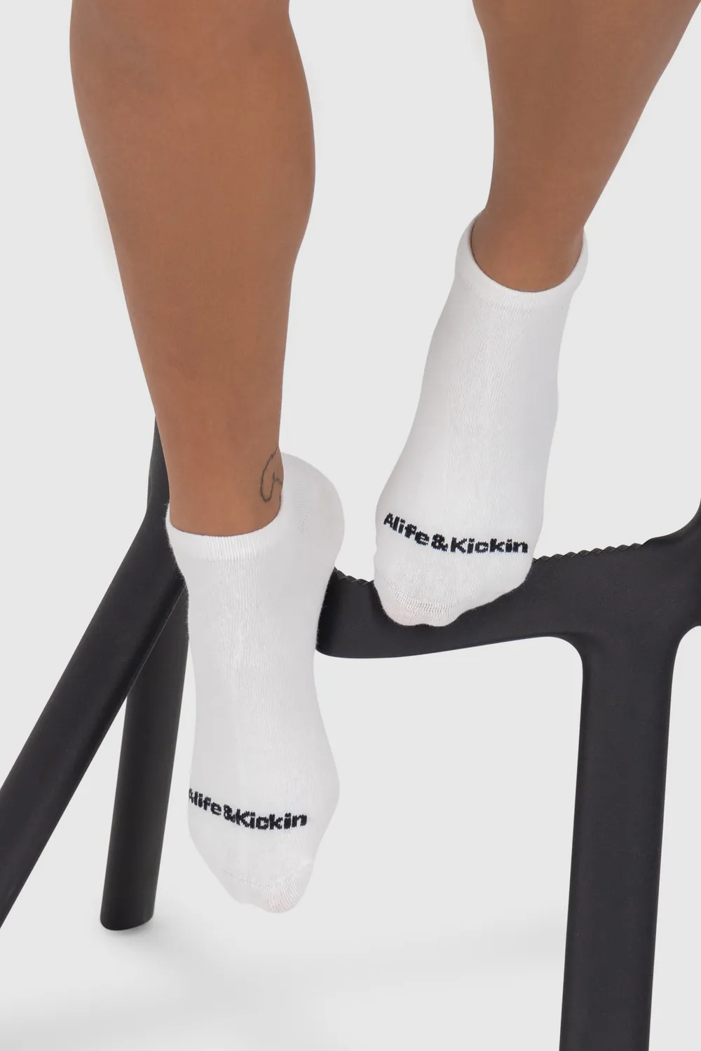 Alife & Kickin GelaAK Sneaker Socken weiß 3er Pack