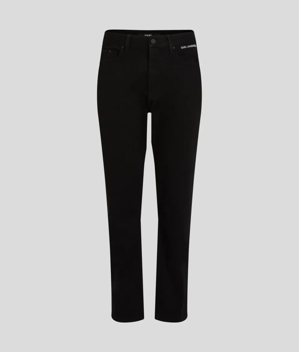 Karl Lagerfeld Logo Tapered Jeans Herren Stickerei