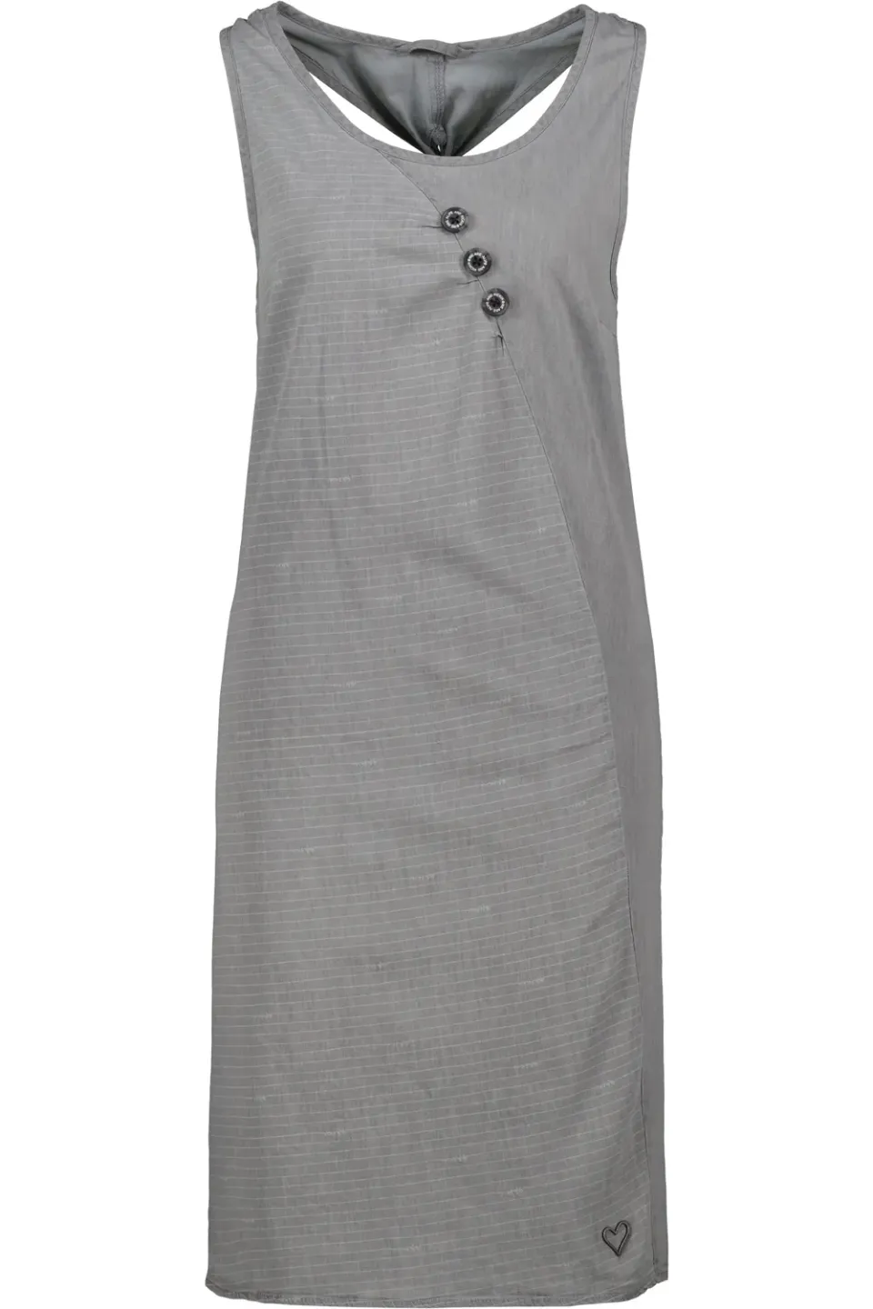 Alife & Kickin CameronAK DNM B Kleid Damen Grau