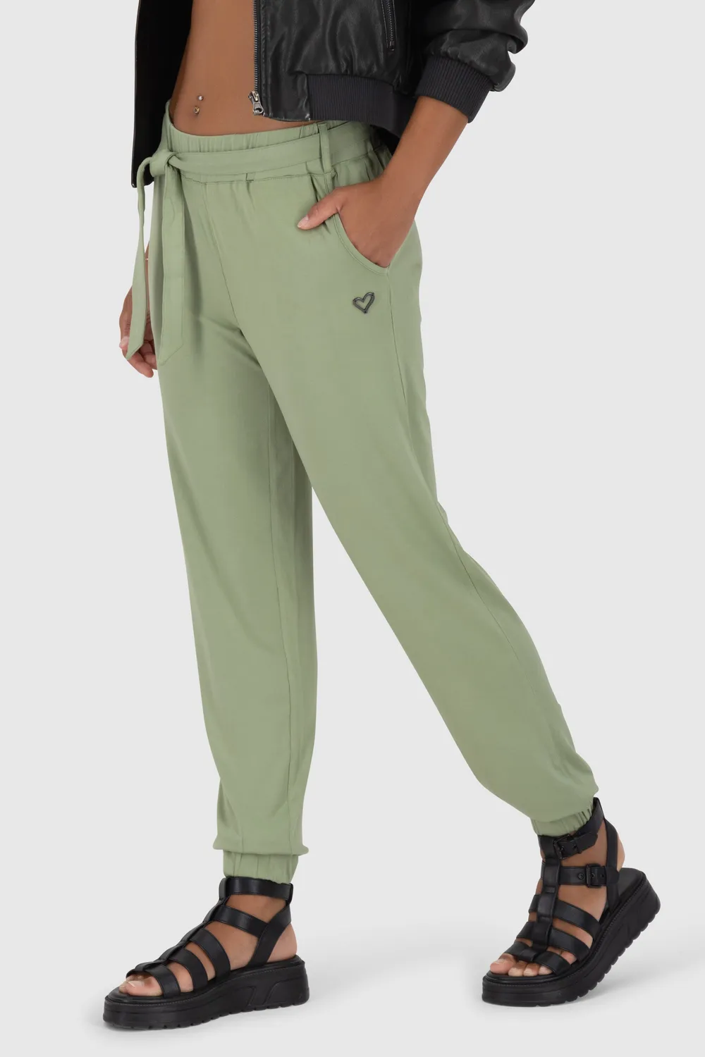 Alife & Kickin AliceAK A Hose grün Joggpants
