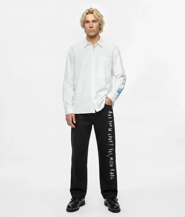 Karl Lagerfeld KLJ X Pietro Terzini Relaxed Jeans Statement