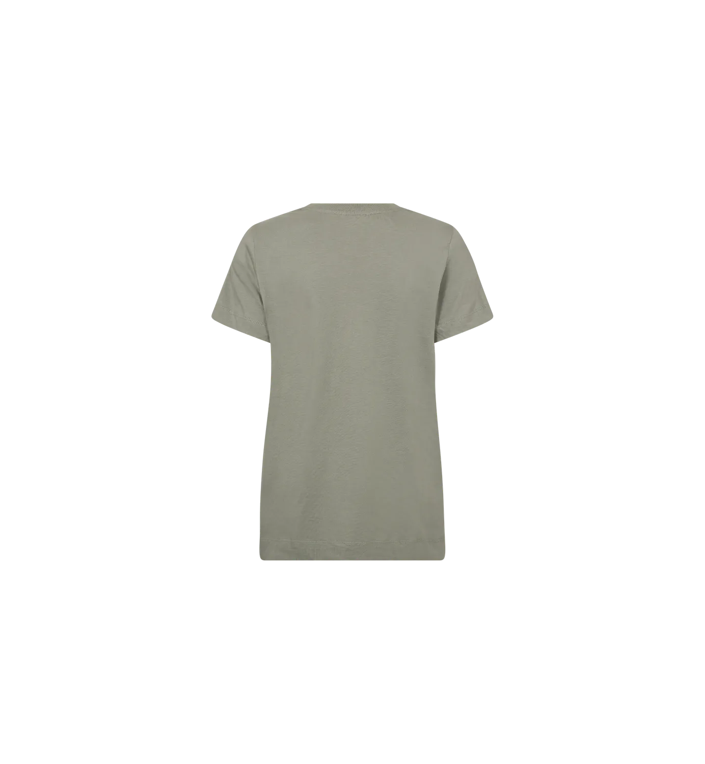 Mos Mosh MMHallin O-SS Deco T-Shirt Weiß Koi-Stickerei