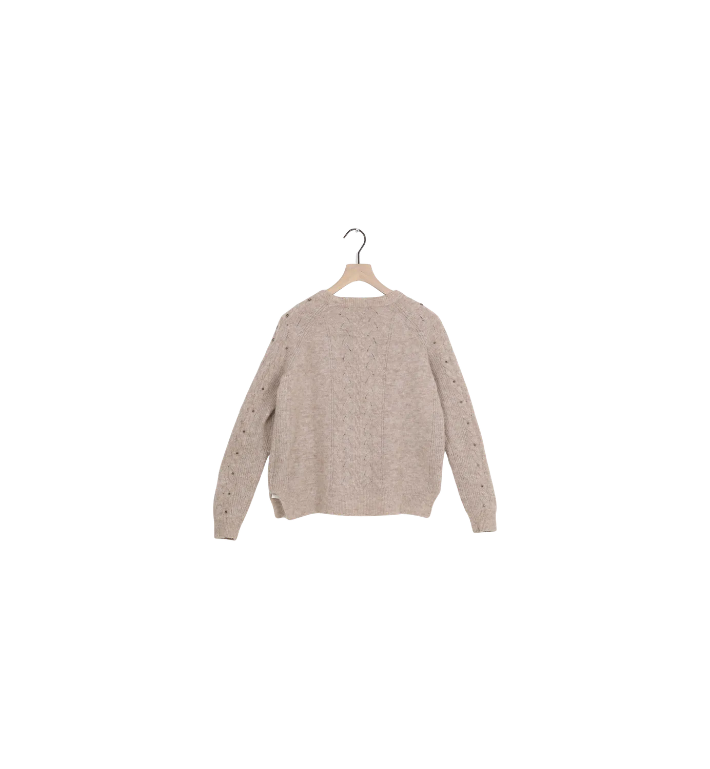 Mos Mosh Parisa Bead Strickpullover Doeskin XS