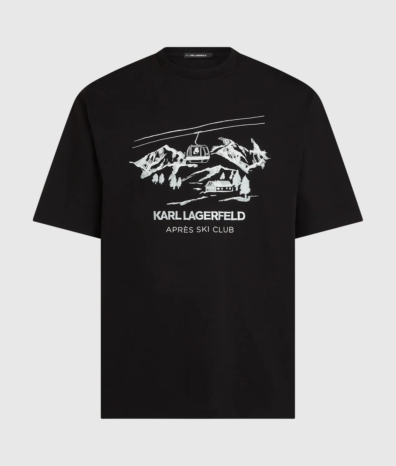 Karl Lagerfeld Après Ski Club T-Shirt Baumwolle