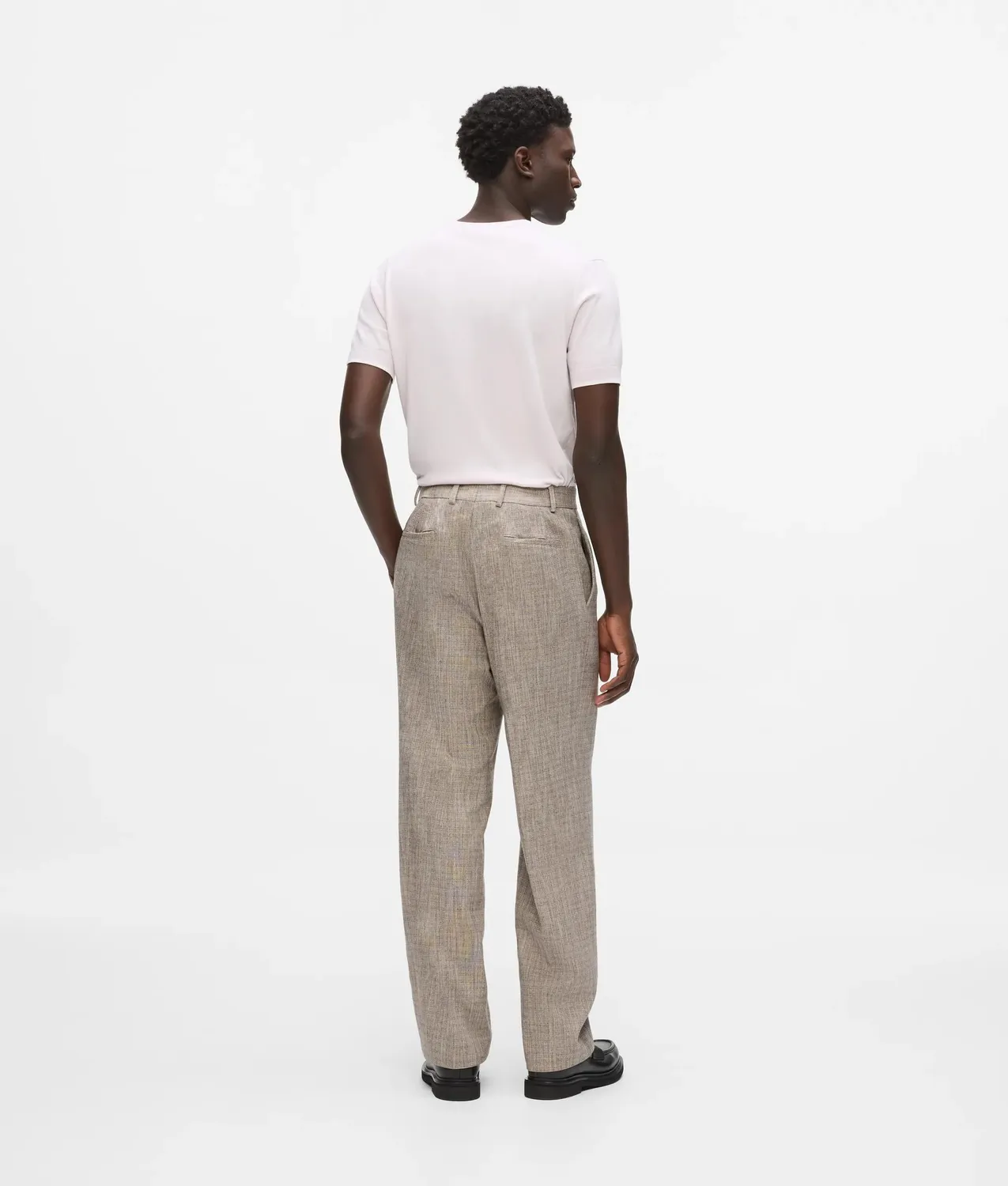 Karl Lagerfeld Straight-Leg Tailored Pants Anzughose 32 Stretch