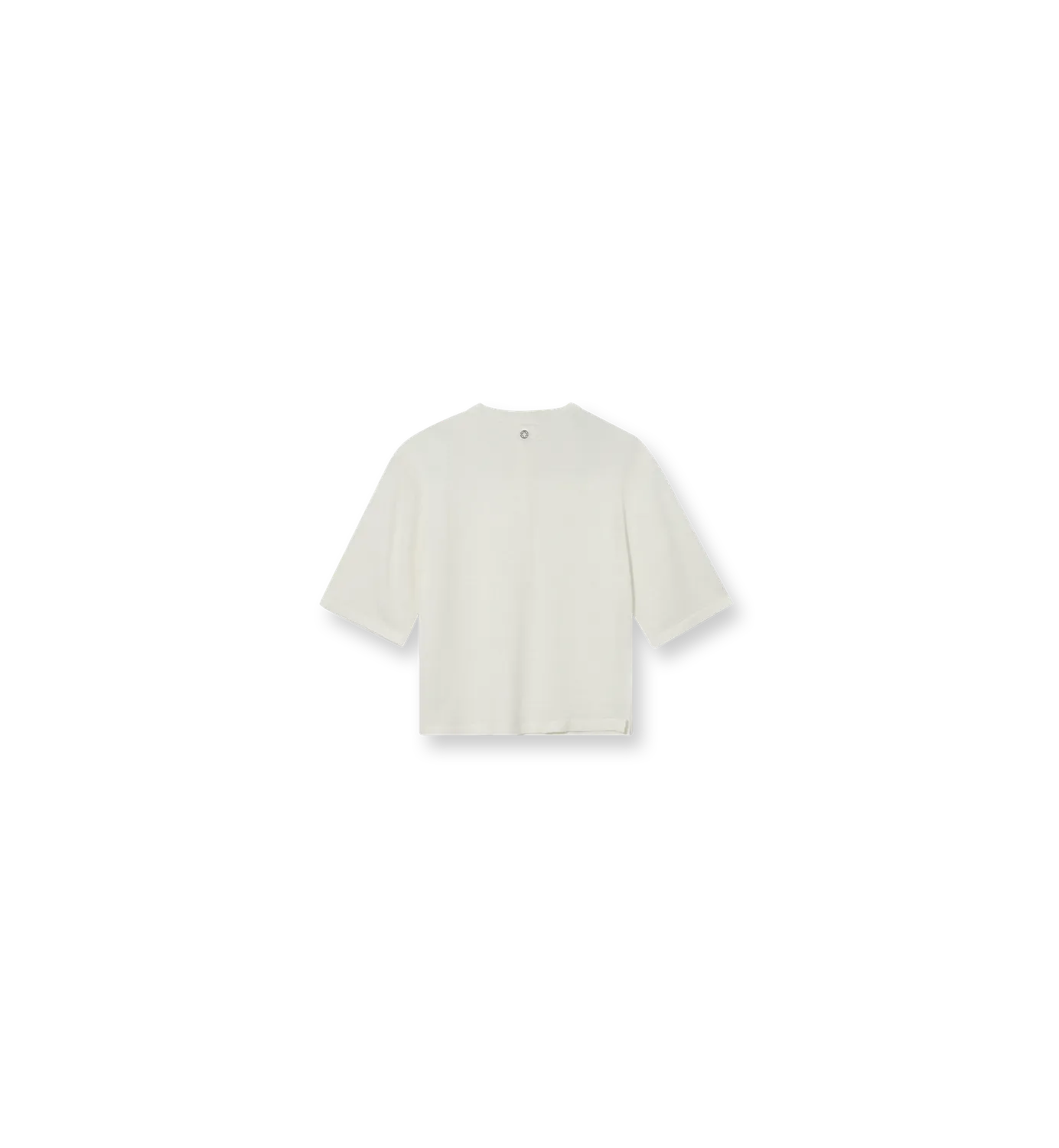 Mos Mosh MMHSuave Linen T-Shirt Weiß Reines Leinen